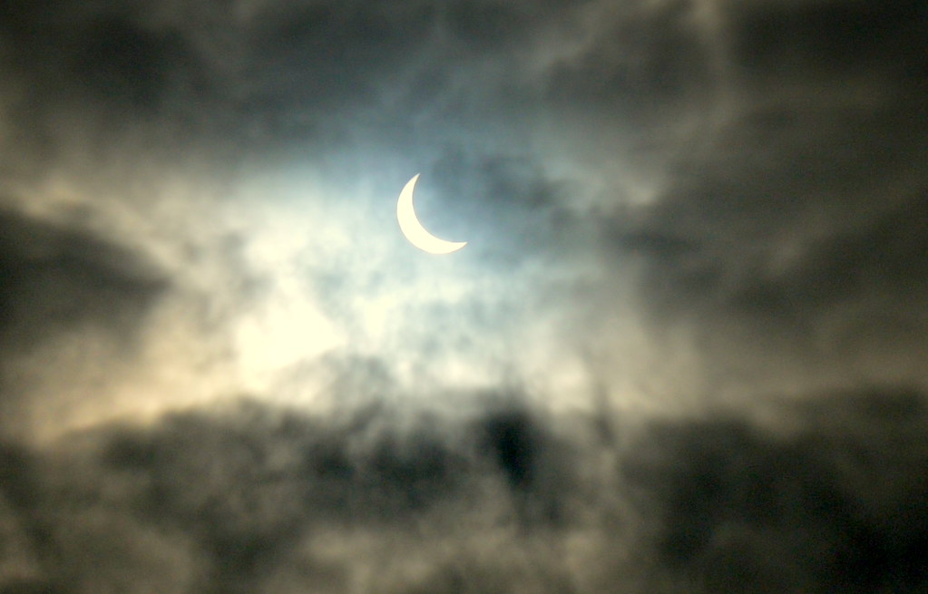 The eclipse in Preston - 3