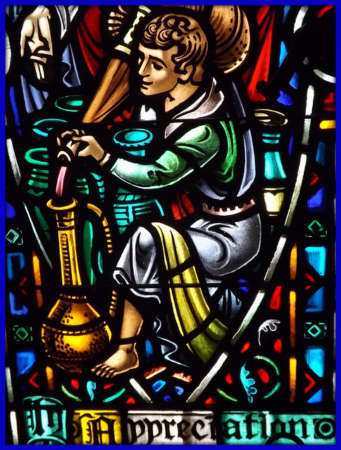 Detail, Stained Glass Window: Dodge Memorial Chapel, Jefferson Avenue Presbyterian Church--Detroit MI