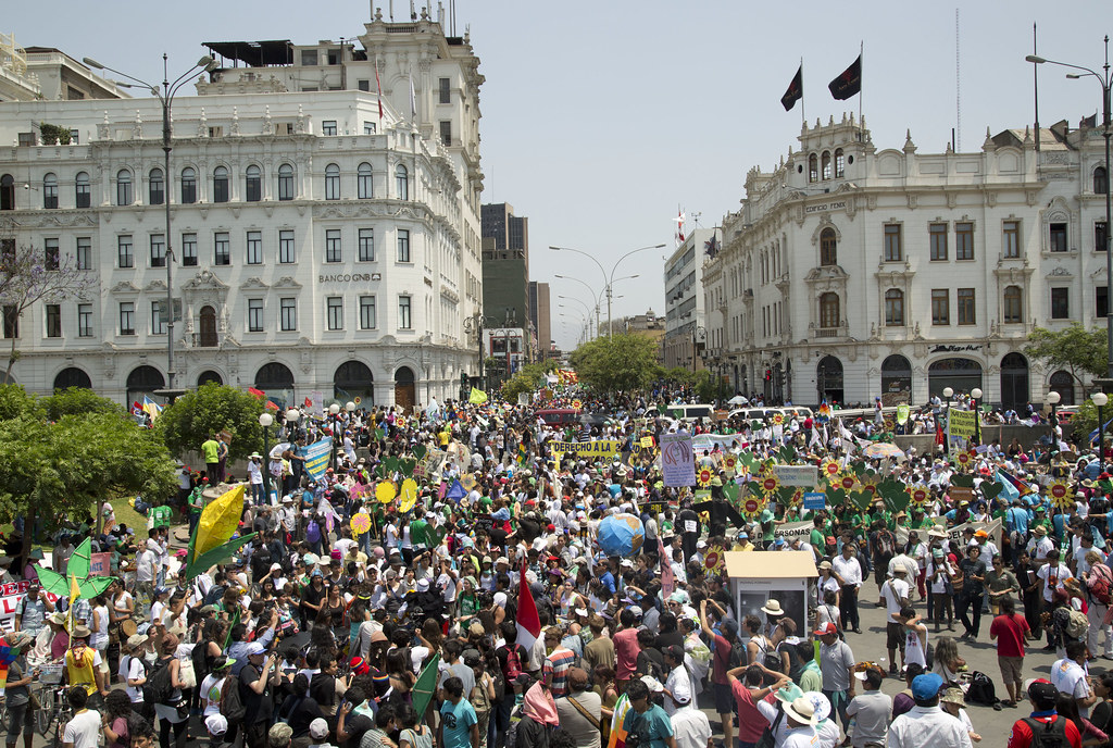 Lima Citizen's March against Climate Change