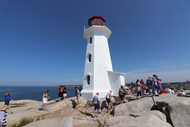 Peggys Cove Lighthouse (Peggys Cove, Nova Scotia) - Halifax Highlights and Peggy's Cove Excursion Pictures - (Adventure of the Seas - August 1st, 2018)