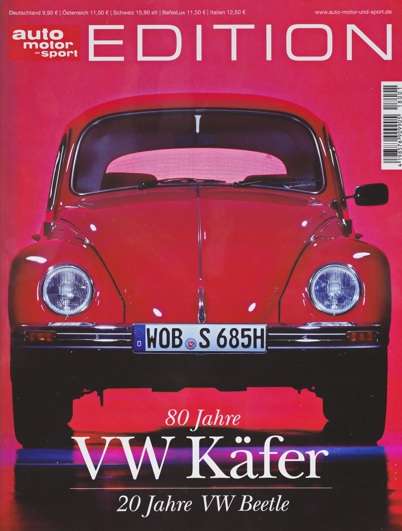 Image of auto motor und sport Edition - VW Käfer - cover