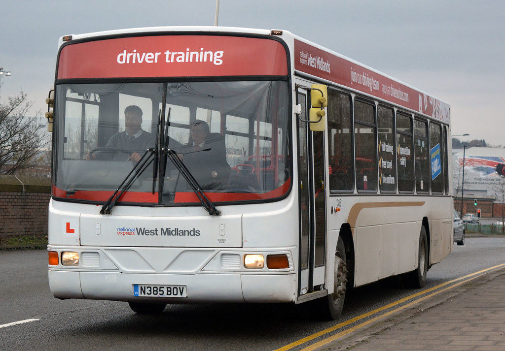 National Express West Midlands Driver Training Bus 1385