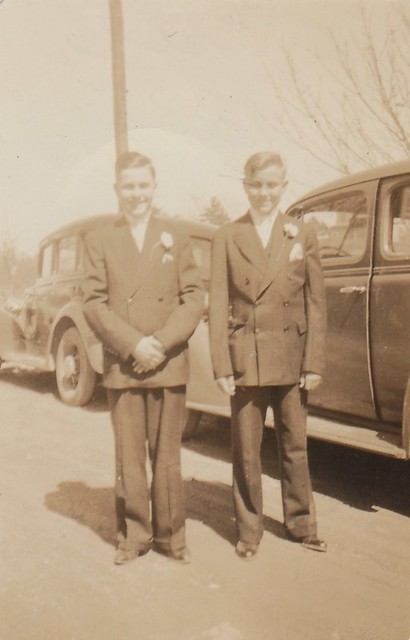 CARL AND ERNIE IN APRIL 1938