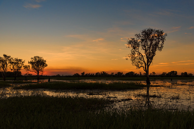Sunset over the South Aligator River KakaduDSC_7202