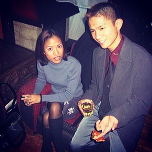 That time I took my sister as my date at our company launch party. #tbt #MMi #wheniwas19 #1998