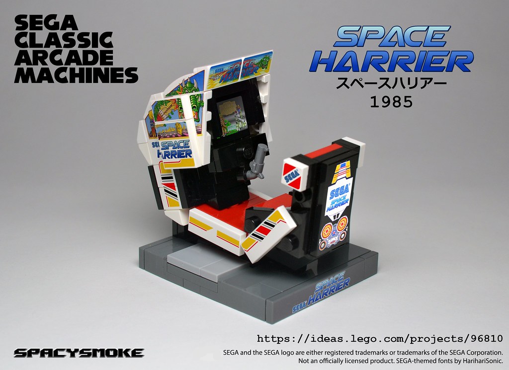 Sega Arcade Machines 03 Space Harrier If You Like This Pl Flickr