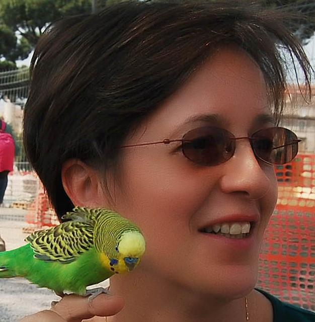 Ines, my friend ornithologist
