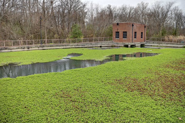 Old water treatment plant, Town Creek, Discovery Center At Murfree Spring, Murfreesboro, Tennessee