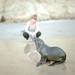 Amy and Baby Sea Lion, Torrey Pines State Beach