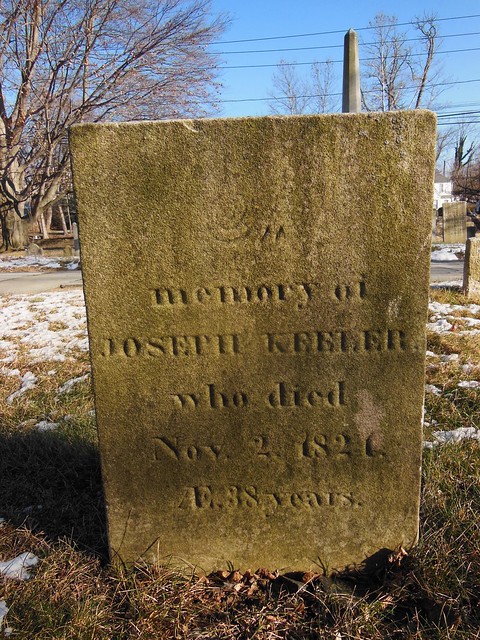 St. Paul's  Cemetery (283. Joseph Keeler 1824)