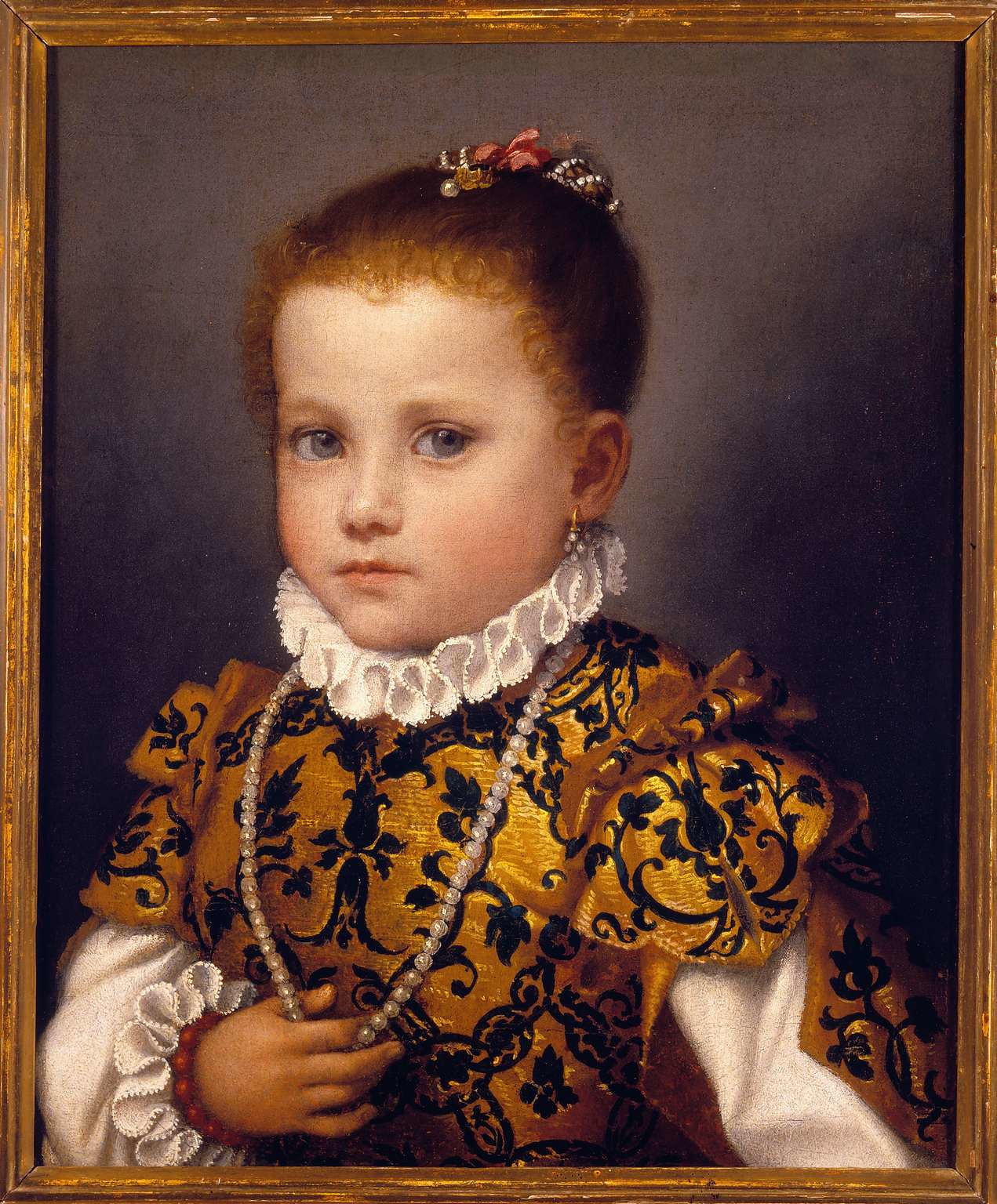 Bergamo, Accademia Carrara. Giovanni Battista Moroni, Portrait of a Little Girl of the Redetti Family, 1570 ca. Courtesy adicorbetta, Milano