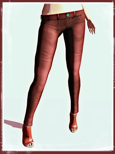 NEW leather look jeans | by Faithless Babii - catching up !