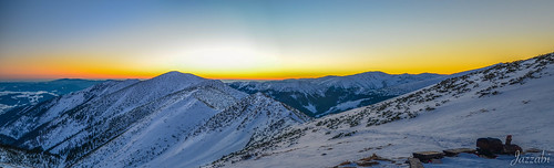 winter snow mountains europe hiking slovakia 2015 brezno lowertatras banskábystricaregion jazzabi