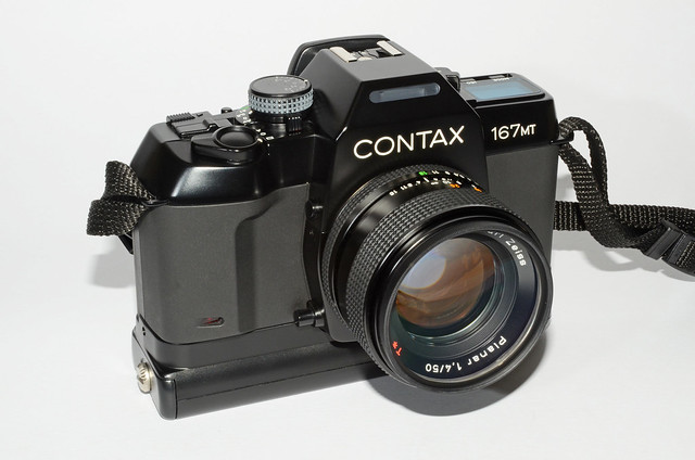 Contax 167MT with Carl Zeiss Planar 50mm f/1.4 (MMJ)