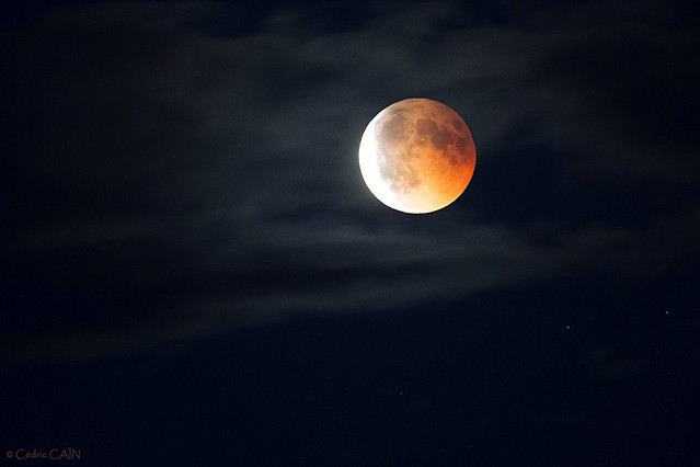 Ouessant, Eclipse de Lune du 27 juillet 2018