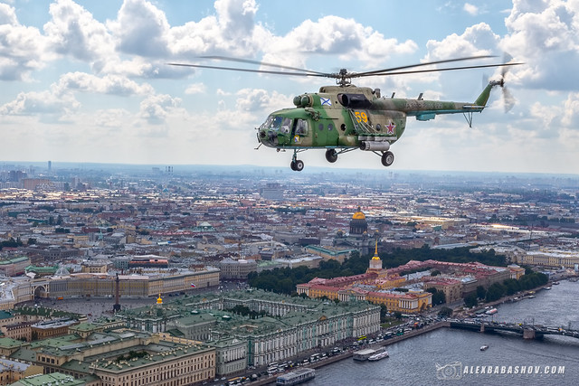 Mi-8 at Saint-Petersburg