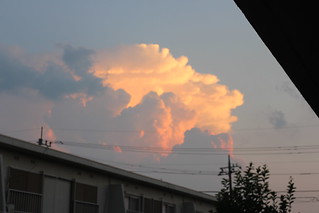 thunderhead of a sunset