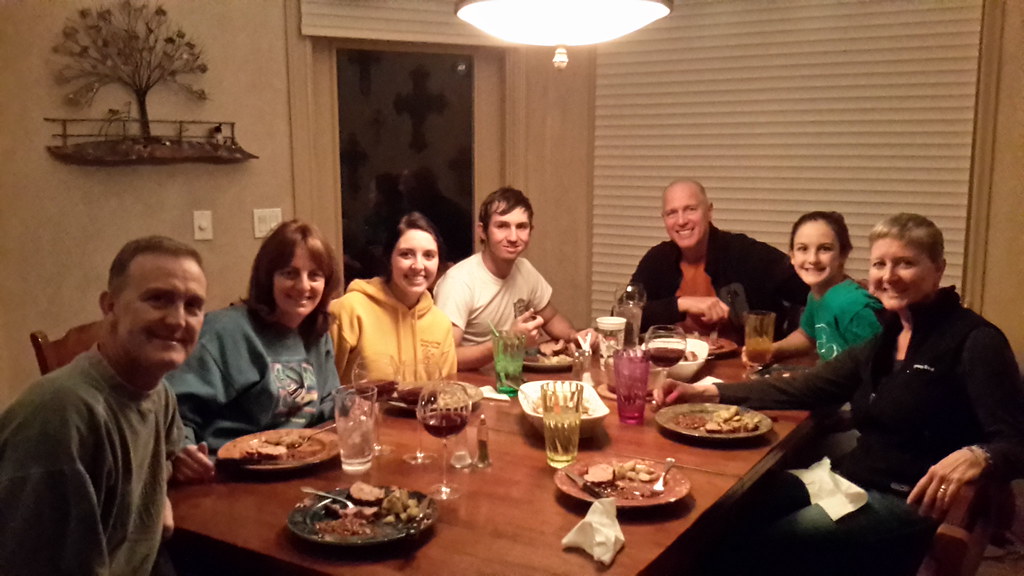Family dinner with the Nolens