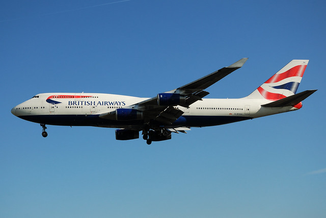 British Airways Boeing 747-436 G-BYGA  MSN 28855