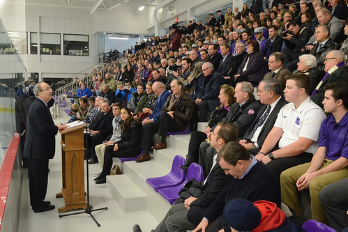 Sports Centre Inauguration - Feb. 6, 2015 -Principal Goldbloom