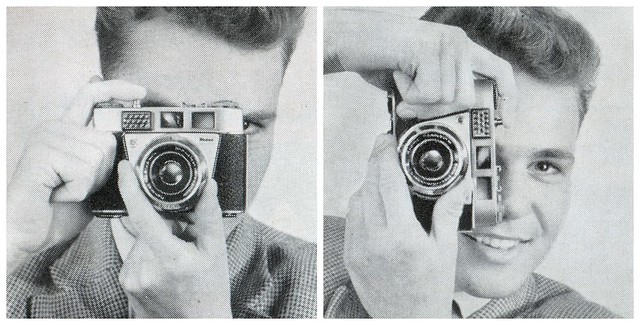 Kodak Retinette IIA - How to Hold it