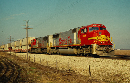 ATSF 238 at Coal City, IL | ATSF 238, SD75M, EB at Jugtown R… | Flickr