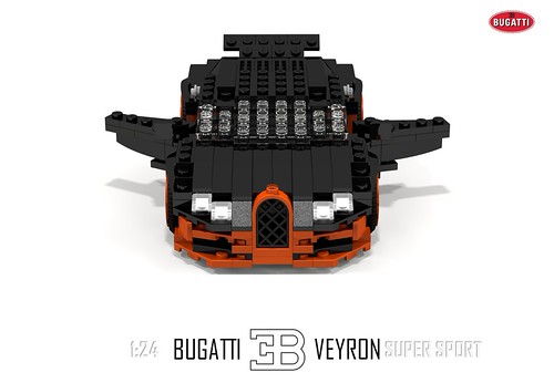 Bugatti Veyron Super Sport (1:24) | by lego911