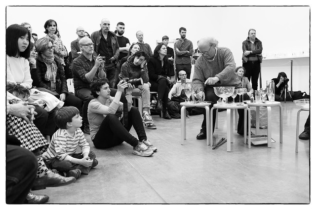 Steve Beresford & nine percussionists @ White Cube Gallery, Bermondsey, London, 7th March 2015