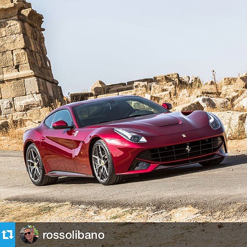 #Repost @rossolibano with @repostapp.・・・The 12-cylinder #F12 Berlinetta in custom color (@rossolibano) -  the most powerful and high performance Ferrari of the range product.  #Ferrari #Laferrari #ferrarifriends #ferrarilife #amazingcars247 #carswithoutli | by rajeshvaidya32