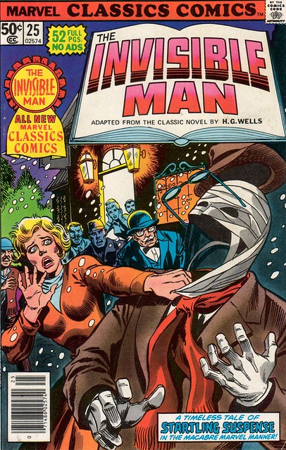 Marvel Classics Comics #25 - The Invisible Man (1977)
