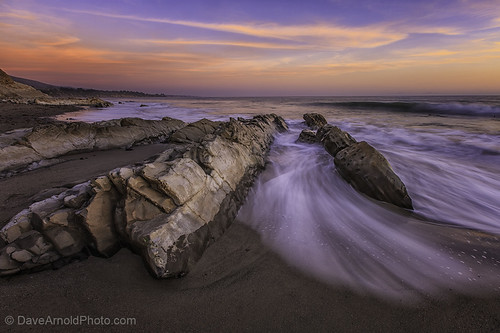 Then all the colors will bleed into one by Dave Arnold Photo, Cañada Del Corral Beach.  Refugio State Park.  Goleta, California USAlife california park ca longexp