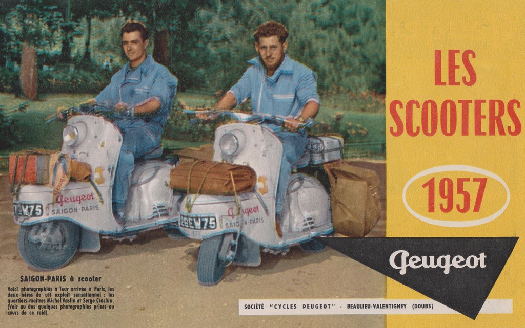 estoy enfermo subterráneo Nube PEUGEOT Scooter Dealer Brochure Type S 57A, S57 B et S 157… | Flickr