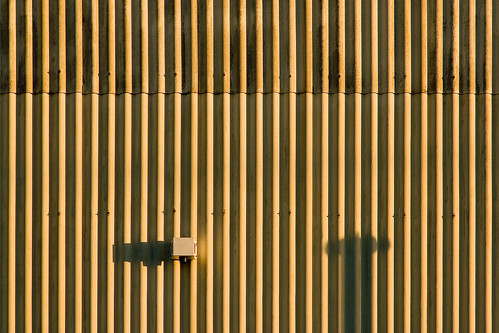 shadow wall geotagged factory australia melbourne victoria 100views goldenhour corrugatediron industrialarea mountwaverley geolat37895447 geolon145137334