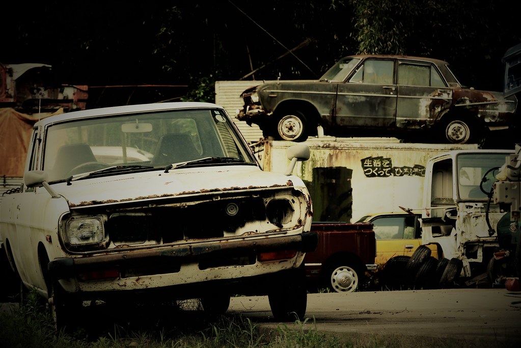 Datsun Pickup and Prince Skyline
