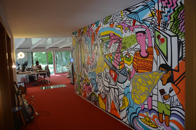 Mural at Geti Office in Geneve