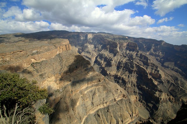 Wadi Nakhr, the Grand Canyon of Oman