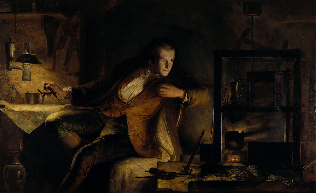 James Watt and the Steam Engine by James Eckford Lauder. Scottish National Gallery