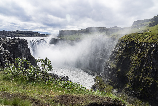 Thundering waterfall - Dettifoss, Iceland