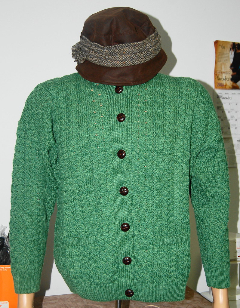 Irish Cardigan and Downton Abbey Hat | Jeff Meade | Flickr
