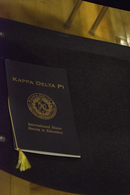 Kappa Delta Pi Induction Spring 2015