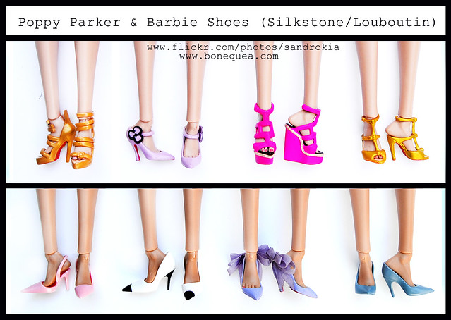 Poppy Parker & Louboutin/Silkstone Barbie Shoes