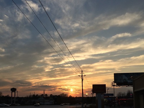 light sunset sky sun colors beautiful clouds colorful pretty southcarolina sumter nofilter iphoneography iphone5s