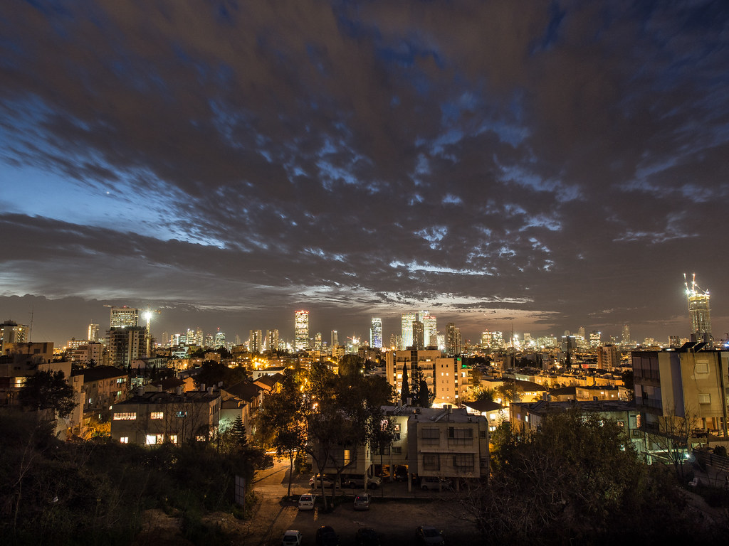 Tel Aviv | תל אביב | the view from the observatory near my h