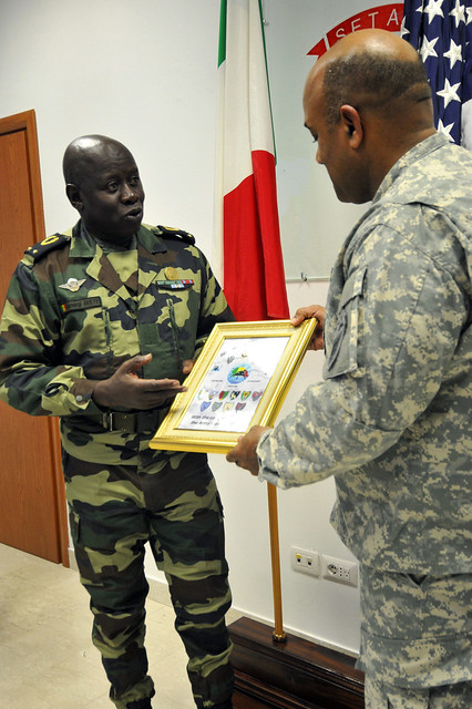 Brig. Gen. Cheikh Gueye calls on USARAF