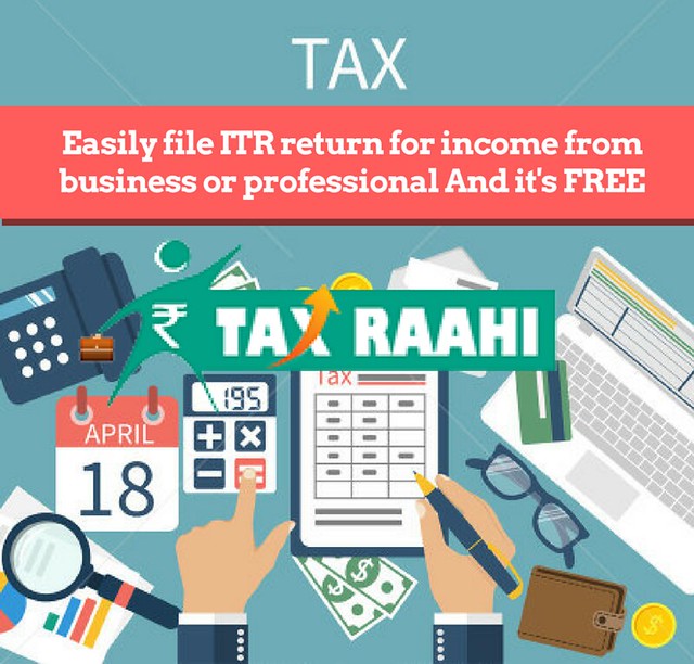 Easily file ITR return for income from business or professional | Professionals, Freelancers or businessmen can file ITR return