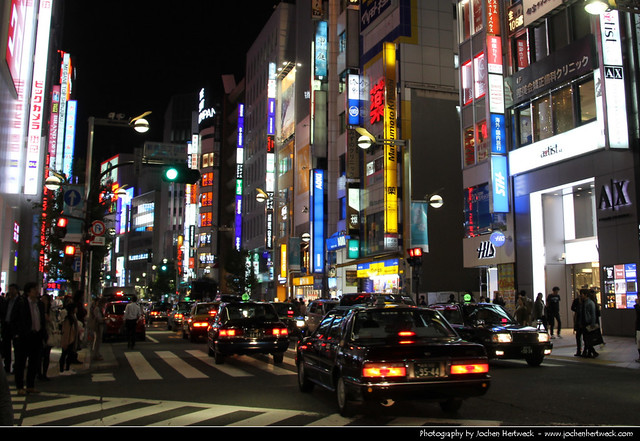 Ginza @ Night, Tokyo, Japan