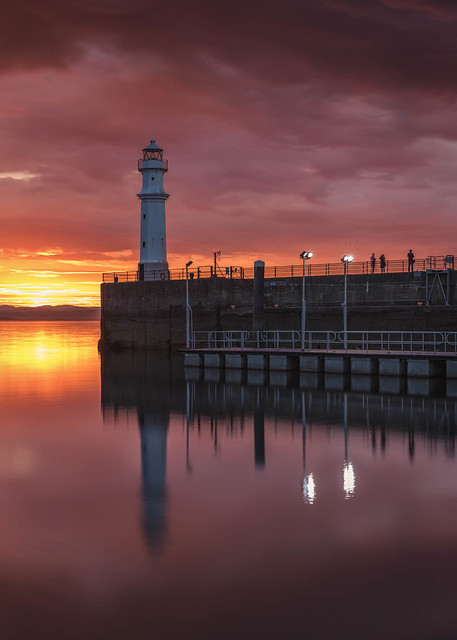 Newhaven sunset