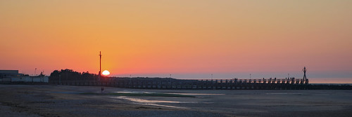 Luc Doudet coucher de soleil sur Courseulles2 by lucdoudet, courseullessurmer sun beach light water sunset sky sea