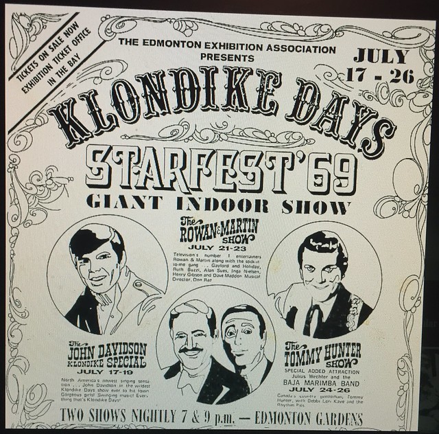 EDMONTON KLONDIKE DAYS EXHIBITION 1969