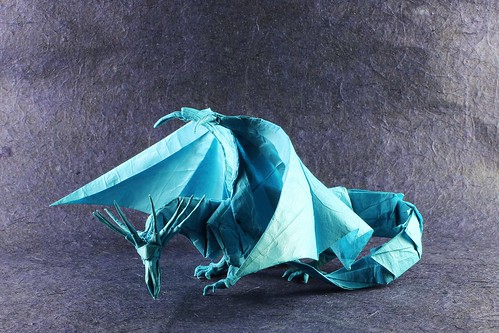 Ancient Dragon - Satoshi Kamiya | From 60 cm x 60 cm double … | Flickr